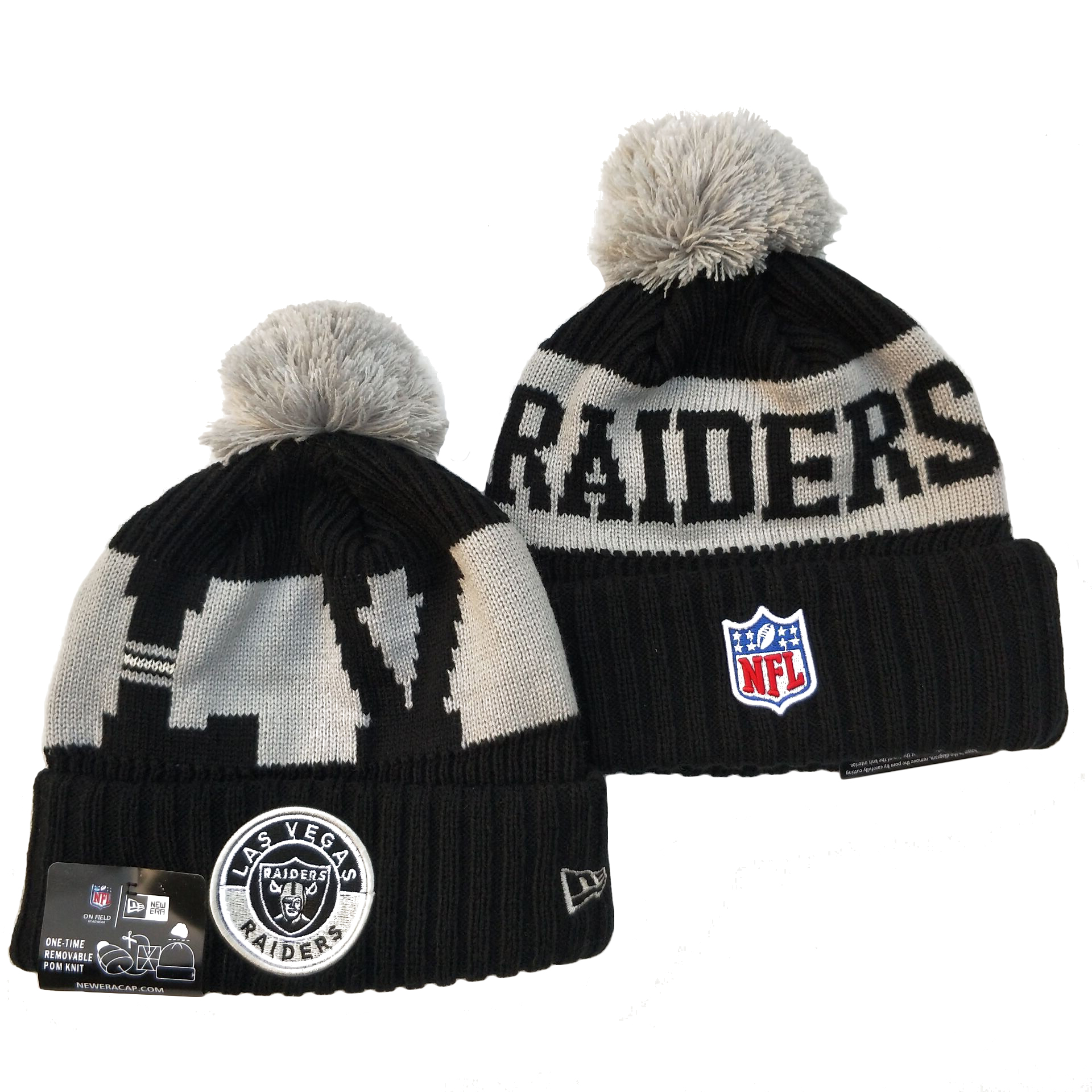 Las Vegas Raiders Knit Hats 076